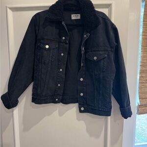 AGOLDE Women’s Black Denim Jacket